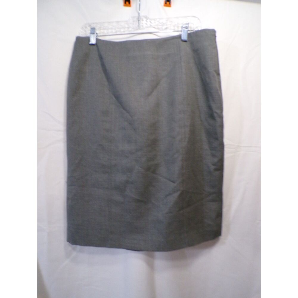 Evan-Picone Essentials Women's Gray Pencil Skirt Size 10